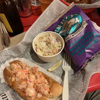 Lobster West - Crab Roll with Choice of 2 Sides - Seafood Near Me - Coronado, California