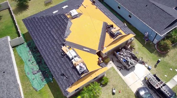 Residential Roof - 1 family residential home completed in 1 day in Kissimmee FL. Residential Roof - 1 family residential home completed in 1 day in Kissimmee FL.