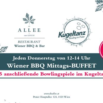 Kugeltanz - Kugeltanz ist österreichweit nämlich das einzige Bowlingcenter, das mit der ALLEE zum GENUSS auch ein exzellentes BBQ-Restaurant & Bar unter - Bowling Near Me - Vienna, 9