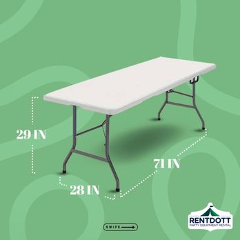 Rentdott - Table - Bounce House Rentals Near Me