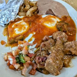 Carne Guisada Plate