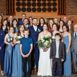 Secretary of State - my family my Granddaughters wedding picture.