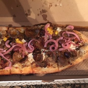 &pizza - This happens more often than not. Paying full price for 2/3 a pizza. - Pizza Near Me - Baltimore, Maryland