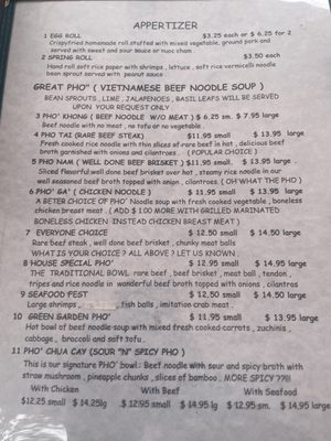 Menu photo 8 Old Saigon Pho Restaurant Tukwila, WA Menu photo 8 Old Saigon Pho Restaurant Tukwila, WA