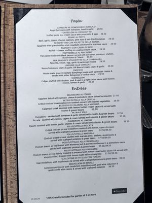 Menu photo 4 Ristorante Carpaccio Menlo Park, CA Menu photo 4 Ristorante Carpaccio Menlo Park, CA