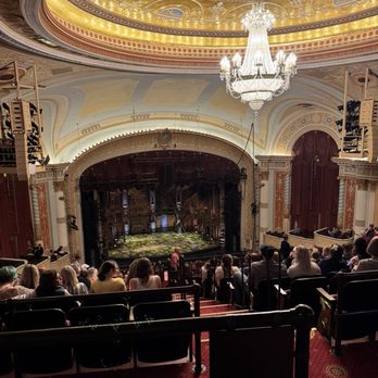 Playhouse Square - View of the stage from Row S in the balcony - Performing Arts Near Me - Cleveland, Ohio