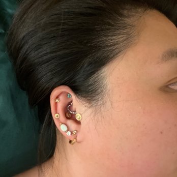Gold Society Piercing - All my piercing on my right ear - Piercing Near Me - Walnut Creek, California Gold Society Piercing - All my piercing on my right ear - Piercing Near Me - Walnut Creek, California