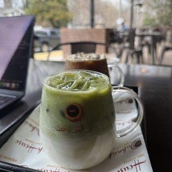Qahwah House - matcha latte - Coffee & Tea Near Me - Charlotte, North Carolina Qahwah House - matcha latte - Coffee & Tea Near Me - Charlotte, North Carolina
