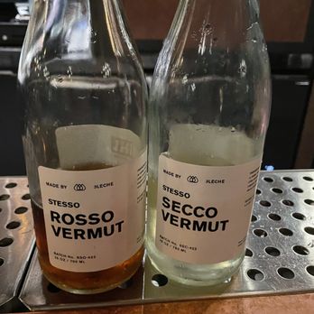 O’Shaughnessy Distilling - Vermuts that are kombucha based and non-alcoholic. nice mocktail of that + sparkling water + bitter + lemon/lime I think - Distilleries Near Me - Saint Paul, Minnesota