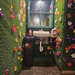 The bathroom The bathroom