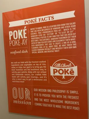 Menu photo 1 All About Poke Burbank, CA
