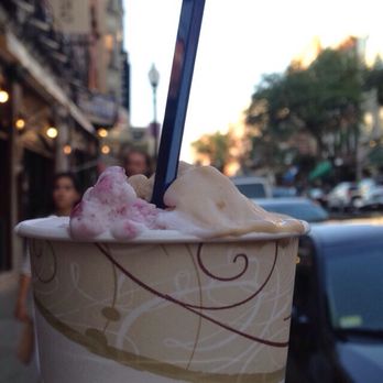 Dolce - Mixed berry and hazelnut in a small cup! - Ice Cream & Frozen Yogurt Near Me - Boston, Massachusetts