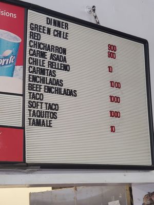 Menu photo 2 Vargas Mexicatessen Pico Rivera, CA