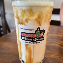 King Kong Milk Tea and Smoothie - House Brown Sugar Milk Tea ($7.30)