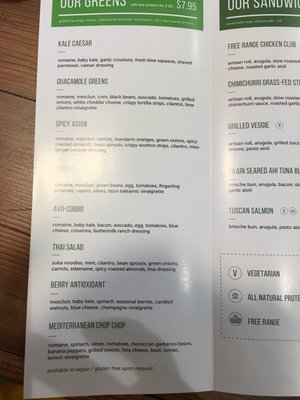 Menu photo 6 Crafted Greens El Cajon, CA