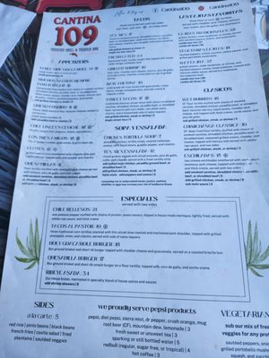 Menu photo 1 Cantina 109 Fort Myers, FL Menu photo 1 Cantina 109 Fort Myers, FL