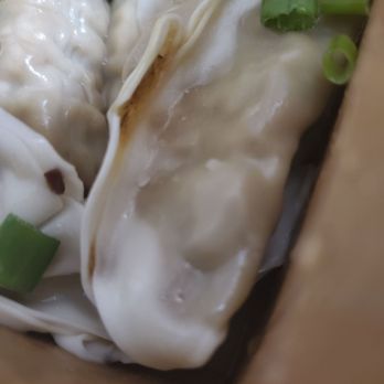 Wow Bao - Pan fried gyoza completed undercooked. - Food Delivery Services Near Me - Framingham, Massachusetts Wow Bao - Pan fried gyoza completed undercooked. - Food Delivery Services Near Me - Framingham, Massachusetts
