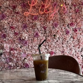 Lily’s Chocolate & Coffee - Honey lavender latte - Desserts Near Me - Vienna, Virginia Lily’s Chocolate & Coffee - Honey lavender latte - Desserts Near Me - Vienna, Virginia