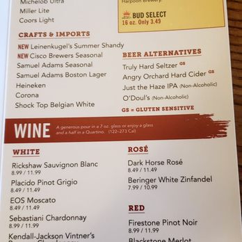 99 Restaurants - American Near Me - Salem, Massachusetts