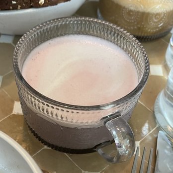 Eat Real Cafe - lavender latte? - New American Near Me - Valencia, California Eat Real Cafe - lavender latte? - New American Near Me - Valencia, California