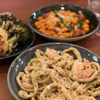 Tellers - OKC - Shrimp scampi and cavatelli - Italian Near Me - Oklahoma City, Oklahoma