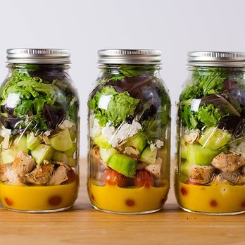 Nutrition Kitchen & Body - Mason jar salads. Grab and go!! - Health Coach Near Me Nutrition Kitchen & Body - Mason jar salads. Grab and go!! - Health Coach Near Me