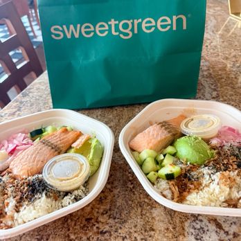 sweetgreen - Healthy Salads, Wraps, and Bowls - Miso Glazed Salmon - Salad Near Me - Campbell, California