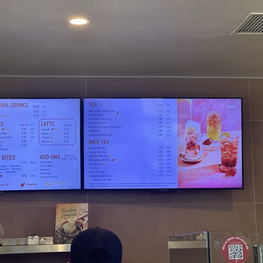 7 Leaves Cafe - The menu - Coffee & Tea Near Me - Irvine, California