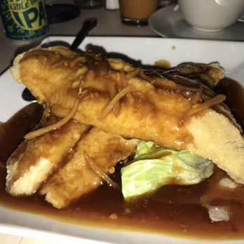 Sirin Thai - Fried Catfish w/ Ginger Sauce - Thai Near Me - Greenville, South Carolina