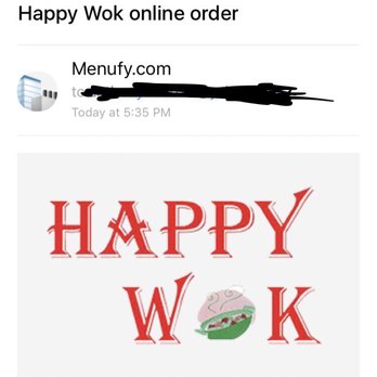 Happy Wok - Ordered online 2 hours ago...still no delivery has arrived. - Chinese Near Me - Arnold, Missouri