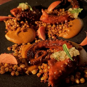 ARCA - Pulpo dish (very good!) - Cocktail Bars Near Me - Tulum, ROO