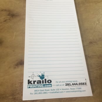 Krailo Printing - Printing Services Near Me - Houston, Texas