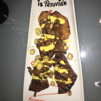 Quenas Restaurant - Grilled calf liver with spicy sauce - Peruvian Near Me - Harrison, New York