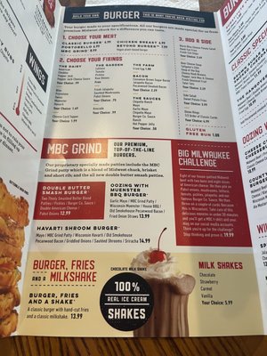 Menu photo 4 Milwaukee Burger Company La Crosse, WI Menu photo 4 Milwaukee Burger Company La Crosse, WI