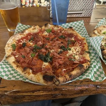 Meric's Woodfire Oven & Tavern - So meaty Pizza - Pizza Near Me - Hampton, Minnesota Meric's Woodfire Oven & Tavern - So meaty Pizza - Pizza Near Me - Hampton, Minnesota