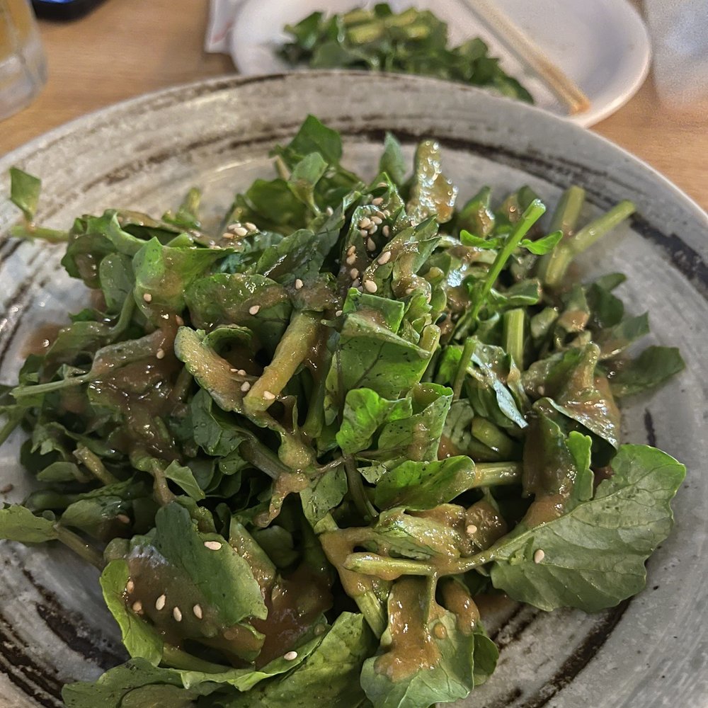 Torikyu - Watercress salad - Japanese Near Me - Honolulu, Hawaii Torikyu - Watercress salad - Japanese Near Me - Honolulu, Hawaii
