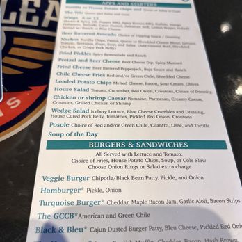 Turquoise Desert - Menu - Sports Bars Near Me - Rio Rancho, New Mexico