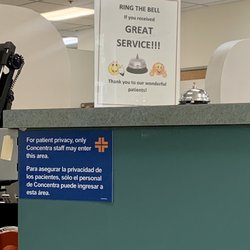 Concentra - What a joke. I bet that bell has never been rung!