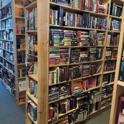 The Dusty Shelf - Book stacks
