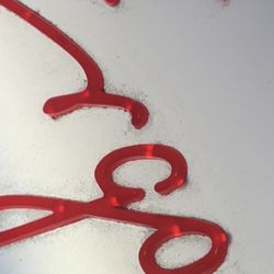 Tanlines of Spotswood - This is the tanning beds logo and it's crusted with dust and dirt.