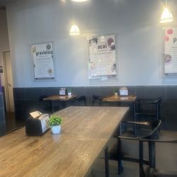 Inside seating area
