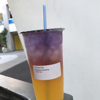 Ding Tea - passionfruit butterfly - Coffee & Tea Near Me - Buena Park, California