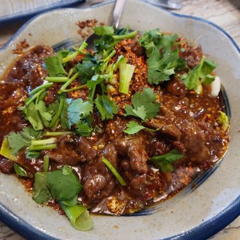 Red Chili - Beef Soupy Style - Szechuan Near Me - Syracuse, New York Red Chili - Beef Soupy Style - Szechuan Near Me - Syracuse, New York