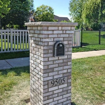 Elite Construction - Beautiful brick mailbox - Masonry/Concrete Near Me - Pontiac, Michigan