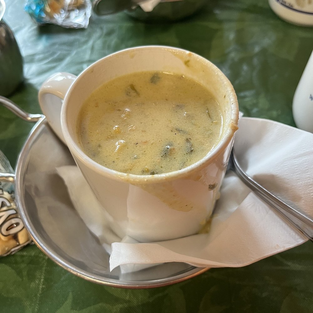 Scratch Kitchen & Catering - Creamy chicken and vegetable soup - Breakfast & Brunch Near Me - Newport, Rhode Island Scratch Kitchen & Catering - Creamy chicken and vegetable soup - Breakfast & Brunch Near Me - Newport, Rhode Island