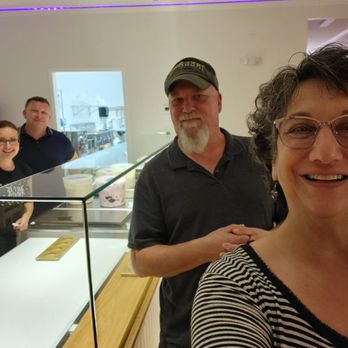 Marciano Ice cream - Opening day! We went to celebrate the birth of our first grandchild. Looking forward to birthday celebrations for years ahead. - Ice Cream & Frozen Yogurt Near Me - Des Plaines, Illinois