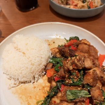Yindee Thai Eatery - Pork belly kra prow - Thai Near Me - Haltom City, Texas Yindee Thai Eatery - Pork belly kra prow - Thai Near Me - Haltom City, Texas