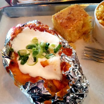 Badlands BBQ - Baked potato with no meat... - Barbeque Near Me - Norco, California