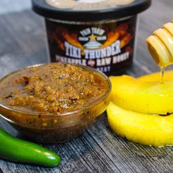 Pineapple raw honey Salsa