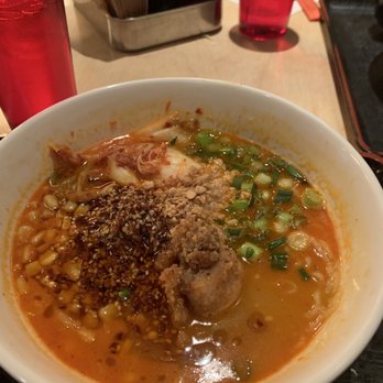 RAMEN-SAN - Kimchi and Fried Chicken Ramen Was amazing. Perfect amount of spice - Ramen Near Me - Chicago, Illinois RAMEN-SAN - Kimchi and Fried Chicken Ramen Was amazing. Perfect amount of spice - Ramen Near Me - Chicago, Illinois